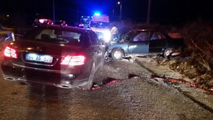 Denizli'de trafik kazası: 4 yaralı