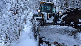 Doğu Karadeniz'deki kar yağışı