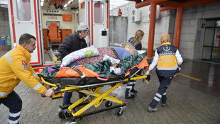 Düzce'de 300 kilogramlık kadına özel ambulans