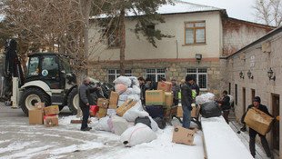Erzurum'dan Bayırbucak Türkmenleri'ne yardım