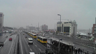 Merterde metrobüs kazası! 5 kişi yaralandı!