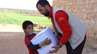 İHH'nın Suriyelilere yardımları