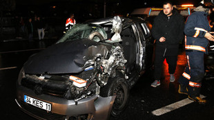 İstanbul'da trafik kazası: 2 yaralı