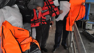 İzmir'de "can yeleği" operasyonu
