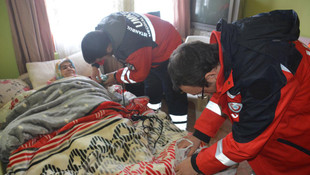 Kalp ilacı biten hastanın yardımına UMKE ve AFAD yetişti