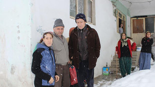 Kalp sorunu yaşayan hastaya iş makinesiyle ulaştılar