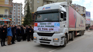 Kirsehir'den Bayirbucak Turkmenlerine yardim