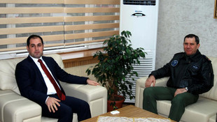 Korgeneral Özkaya Hatay'da