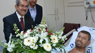 Milletvekili Ünüvar sahip çıktığı hastayı ziyaret etti