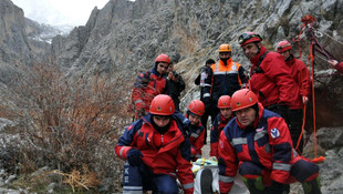 Niğde'de "dağda arama ve kurtarma" tatbikatı