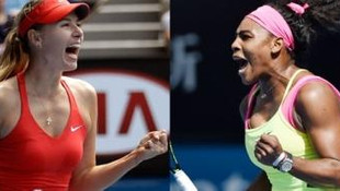 Serena Williams ile Maria Sharapova karşı karşıya geliyor!