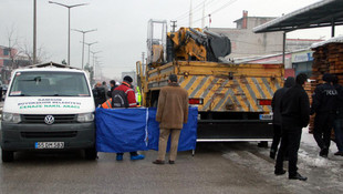 Samsun'da vincin altında kalan kişi öldü