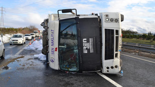 Silivri'de trafik kazası