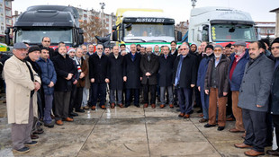 Sivas'tan Bayırbucak Türkmenleri'ne yardım