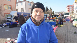 Soğuk hava, pazarcıyı da olumsuz etkiledi