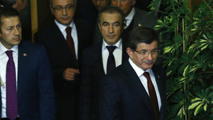 TBMM Başkanı Kahraman'ın Davutoğlu'nu kabulü