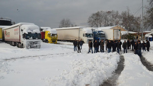 Tır şoförlerinin mağdur edildiği iddiası