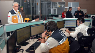 Yeni yıla acil çağrıları dinleyerek girdiler