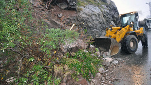 Zonguldak'taki heyelan