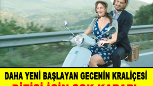 Gecenin Kraliçesi dizisi için şok karar!