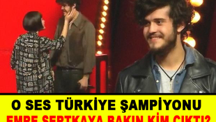 O Ses Türkiye Şampiyonu Emre Sertkaya bakın kim çıktı?