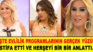 Evlilik programlarının gerçek yüzü!