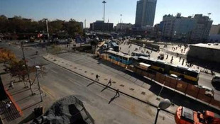 Taksim Meydanı çevre düzenlemesi kapsamında Harbiyeye yaya üst geçidi yapılacak