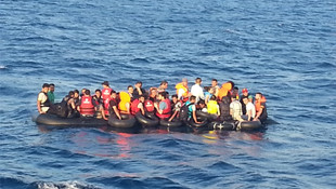 7 günlük Eyisa bebeği sahil güvenlik kurtardı