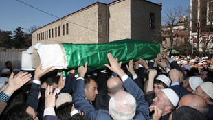 Manevi önder Ahmet Yaşarın cenazesi toprağa verildi