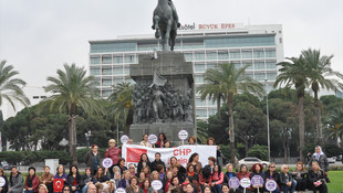 İzmirli kadınlar iyi hal indirimini protesto etti