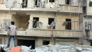 Rusya Suriyeye hava saldırısı düzenledi: 10 ölü 15 yaralı