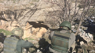 Siirtte PKKlı teröristlerin kullandığı sığınaklar imha edildi