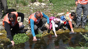 3 bin yıllık kemerlerden anıt mezara su taşıdılar