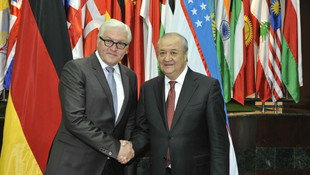 Almanya Dışişleri Bakanı Steinmeier Özbekistan'da