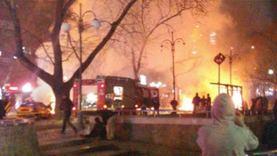 Ankarada büyük patlama ölü ve yaralılar var