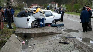 Bartın'da trafik kazası: 4 yaralı
