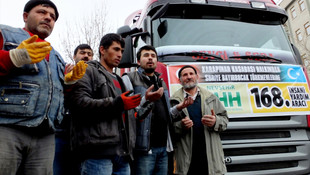 Bayırbucak Türkmenlerine gıda yardımı