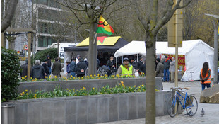 Belçika'da terör örgütü PKK'nın çadırına yeniden izin verildi