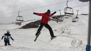 Bingöl'de kayak keyfi devam ediyor