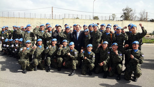 BM Genel Sekreteri Ban, Lübnan'da