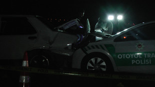 Çalıntı araçla polisten kaçtıkları iddiası