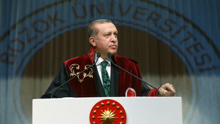 Cumhurbaşkanı Erdoğan'a fahri doktora takdim töreni