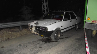 Elazığ'da trafik kazası: 1 ölü, 1 yaralı