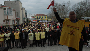 Ergene'de ''Kömürlü Termik Santrale Hayır'' mitingi