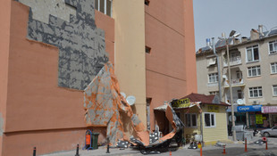 Karaman'da fırtına etkili oluyor