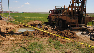 Konya'da sondaj makinesine kolunu kaptıran Suriyeli öldü