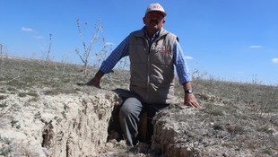 Konya'da yeni obruk oluştu