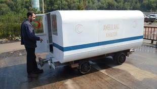 Maden ocağına yer altı ambulansı