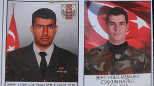 Mardin'de şehitler için tören