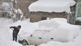 Doğu Anadolu kar yağışının etkisi altında